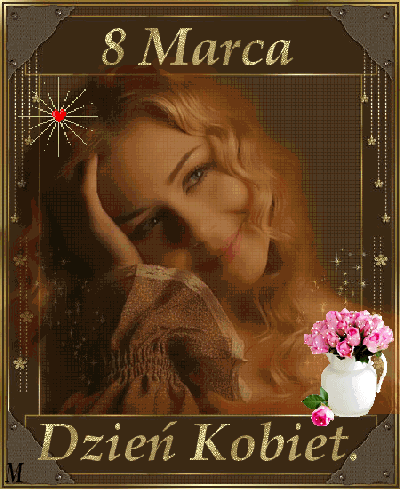 Uśmiechnięta kobieta przypomina o swoim święcie